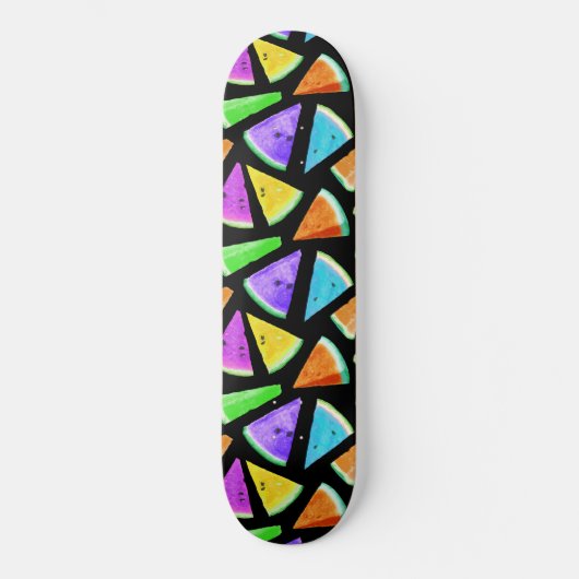 Watermelonpatrooncreatie 7 persoonlijk skateboard (Voorkant)