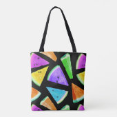 Watermelonpatrooncreatie 7 tote bag (Achterkant)