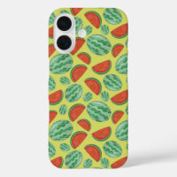 Watermelonpatroonpatroon iPhone Case