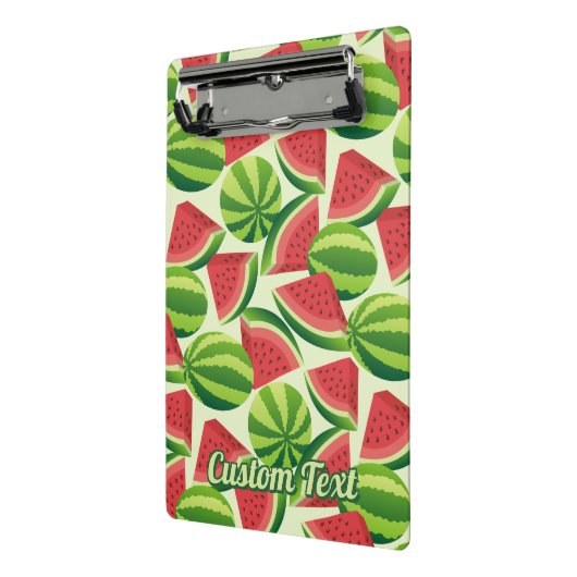 Watermelonpatroonplaat Mini Klembord (Angled2)