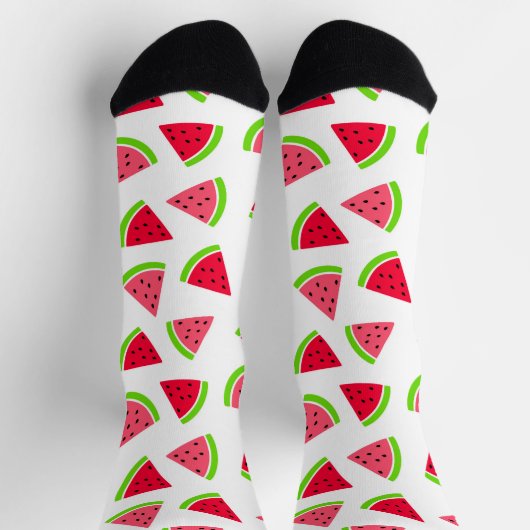 Watermelonpatroonvergrendelingen Sokken (Top)