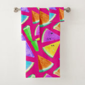 Watermelonpatroonvorming 9 bad handdoek (Insitu)