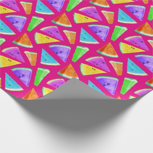 Watermelonpatroonvorming 9 cadeaupapier (Hoek)