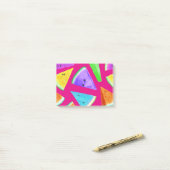 Watermelonpatroonvorming 9 post-it® notes (Op bureau)