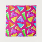 Watermelonpatroonvorming 9 wandkleed (Voorkant (horizontaal))