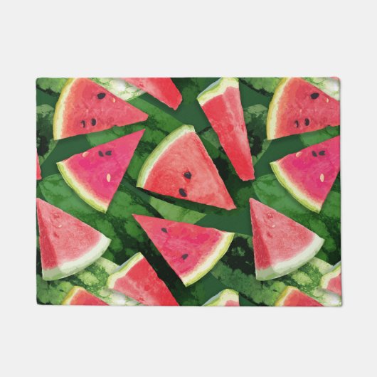Watermelonpatroonvorming Deurmat (Voorkant)