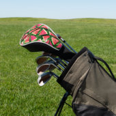 Watermelonpatroonvorming Golfheadcover (Insitu)
