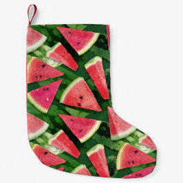 Watermelonpatroonvorming Kleine Kerstsok