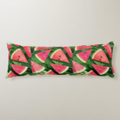 Watermelonpatroonvorming Lichaamskussen (Voorkant)