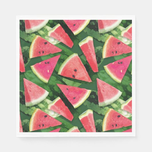 Watermelonpatroonvorming Servet (Voorkant)
