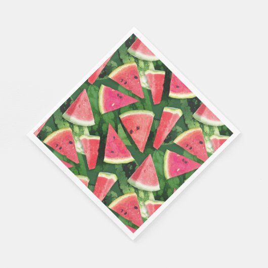 Watermelonpatroonvorming Servet (Hoek)