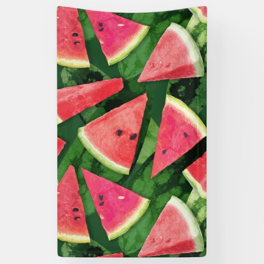 Watermelonpatroonvorming Spandoek (Verticaal)