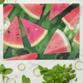 Watermelonpatroonvorming Theedoek (Gevouwen)