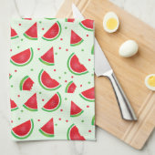 Watermelonpatroonzomer Theedoek (Quarter Fold)