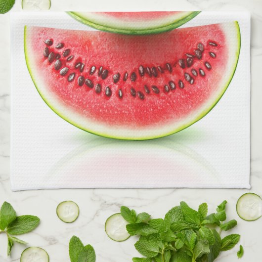 Watermelonpiramide Theedoek (Gevouwen)