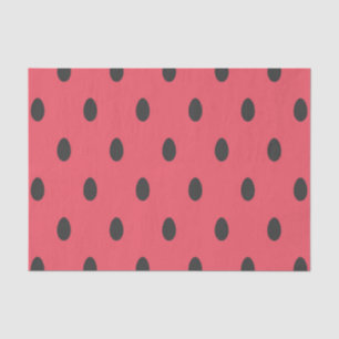 Watermelonpitten en fruitpatroonontkoppeling tissuepapier