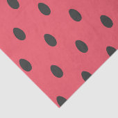 Watermelonpitten en fruitpatroonontkoppeling tissuepapier (Detail)