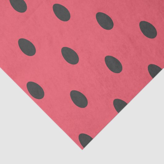 Watermelonpitten en fruitpatroonontkoppeling tissuepapier (Detail)