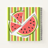 Watermelonpuntenstreep Notitieboek (Achterkant)