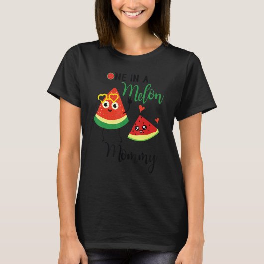 Watermelons Dancing Together Happy Day One In A Me T-shirt (Voorkant)