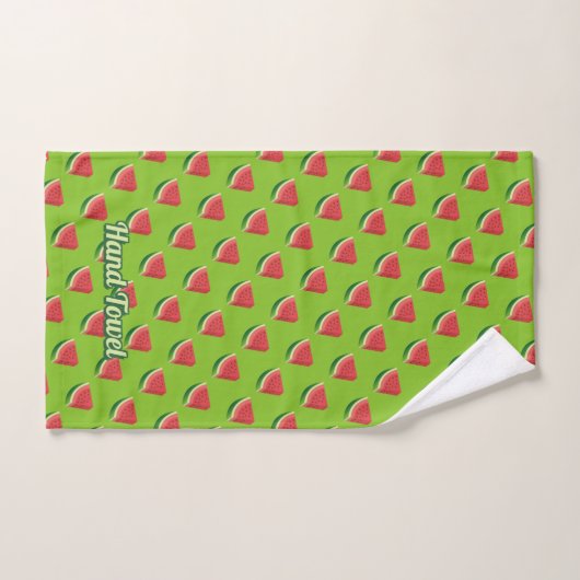 Watermelonsegment Bad Handdoek (Handdoek)