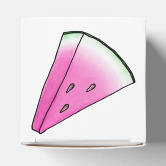 Watermelonsegment Bedankdoosjes (Bovenkant)