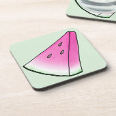 Watermelonsegment Bier Onderzetter (Linkerzijde)