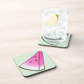 Watermelonsegment Bier Onderzetter (Rechterzijde)