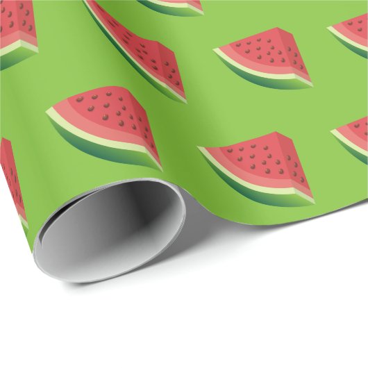 Watermelonsegment Cadeaupapier (Rol Hoek)