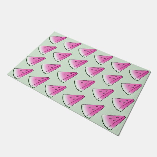 Watermelonsegment Deurmat (Schuin)