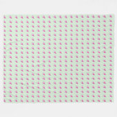 Watermelonsegment Fleece Deken (Voorkant (Horizontaal))