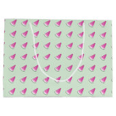 Watermelonsegment Groot Cadeauzakje (Achterkant)