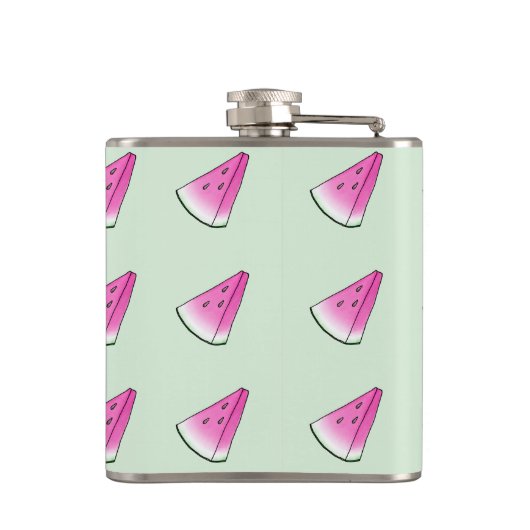 Watermelonsegment Heupfles (Achterkant)