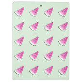 Watermelonsegment Klembord (Achterkant)