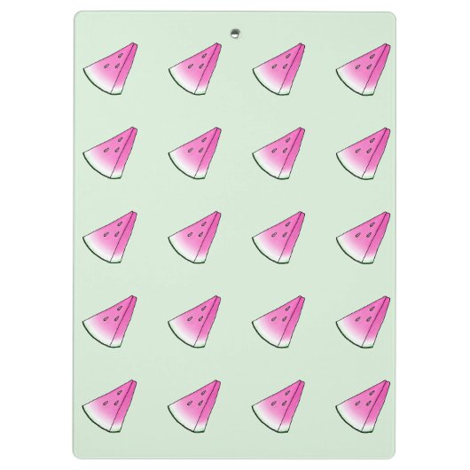 Watermelonsegment Klembord (Achterkant)