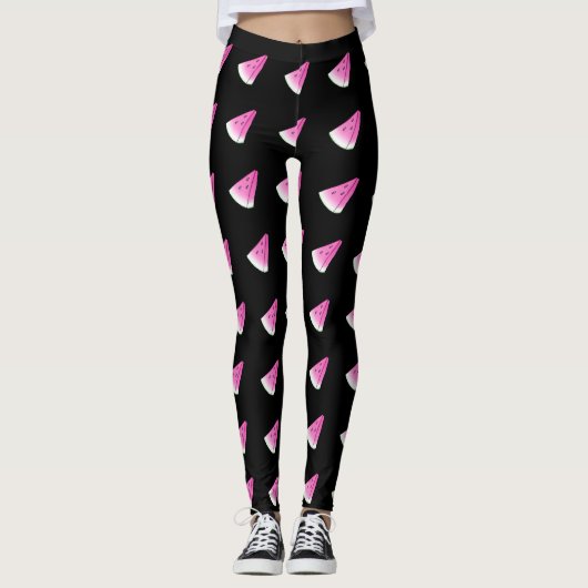 Watermelonsegment Leggings (Voorkant)
