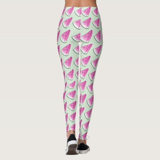 Watermelonsegment Leggings (Achterkant)