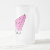 Watermelonsegment Matglas Bierpul (Voorkant rechts)