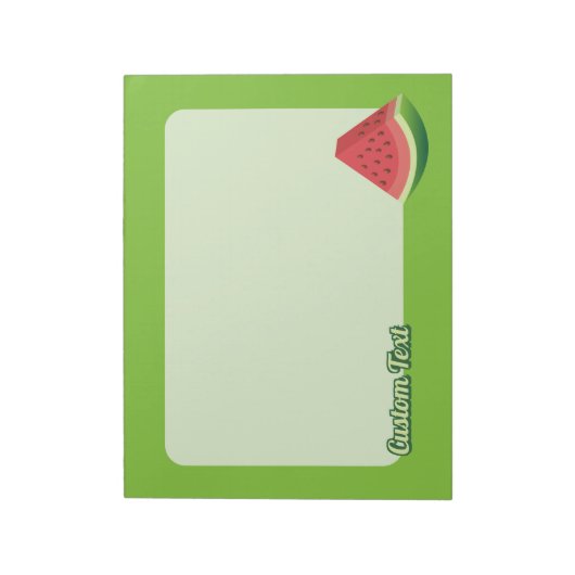 Watermelonsegment Notitieblok (Linkerzijde)