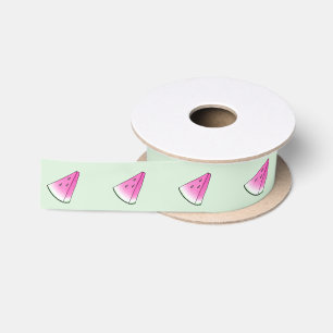 Watermelonsegment Satijnen Lint