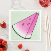 Watermelonsegment Servet (Insitu)