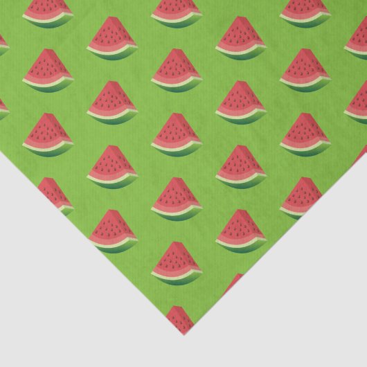 Watermelonsegment Tissuepapier (Detail)