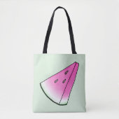 Watermelonsegment Tote Bag (Voorkant)