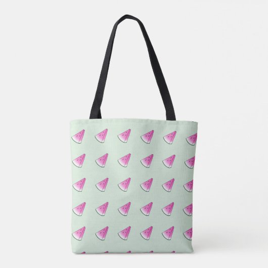 Watermelonsegment Tote Bag (Achterkant)