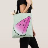 Watermelonsegment Tote Bag (Dichtbij)