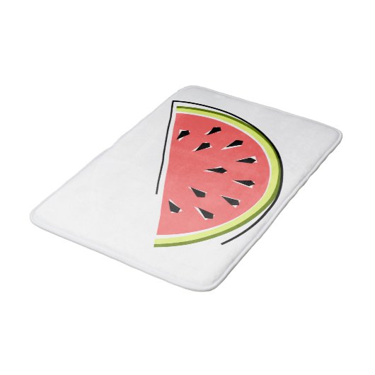 Watermelonslice-badmat Badmat (Gekanteld)