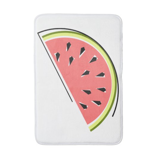 Watermelonslice-badmat Badmat (Voorkant Verticaal)