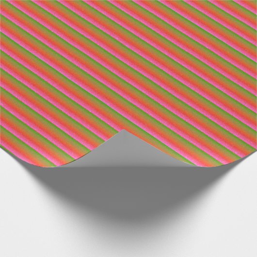 Watermelonstripes Cadeaupapier (Hoek)