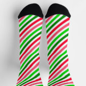 Watermelonstrips Patroonsocket Sokken (Top)