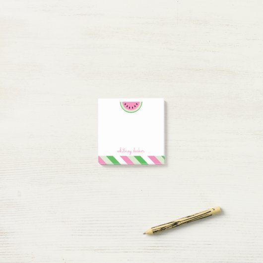Watermelonstrips, speciaal Notitieblok Post-it® Notes (Op bureau)